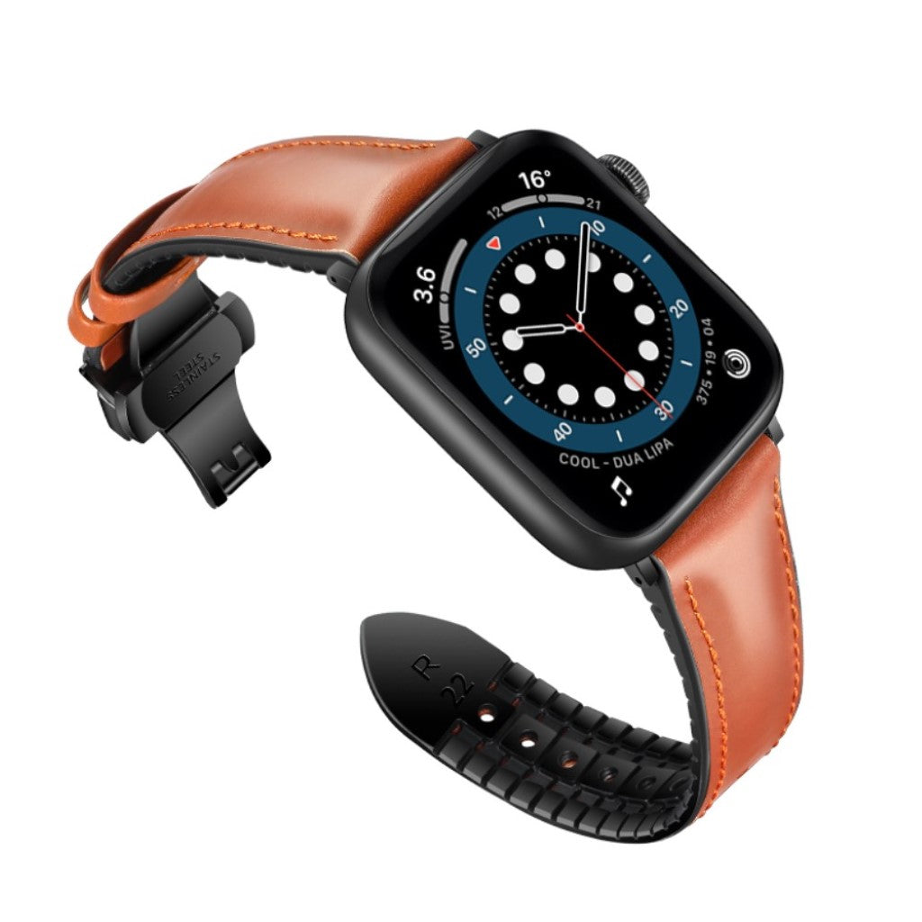 Vildt kønt Universal Apple Kunstlæder Rem - Orange#serie_2