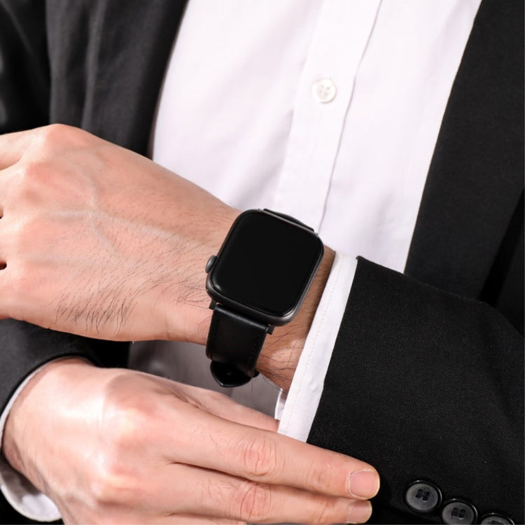 Vildt kønt Universal Apple Kunstlæder Rem - Sort#serie_3