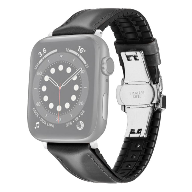 Vildt kønt Universal Apple Kunstlæder Rem - Sort#serie_3