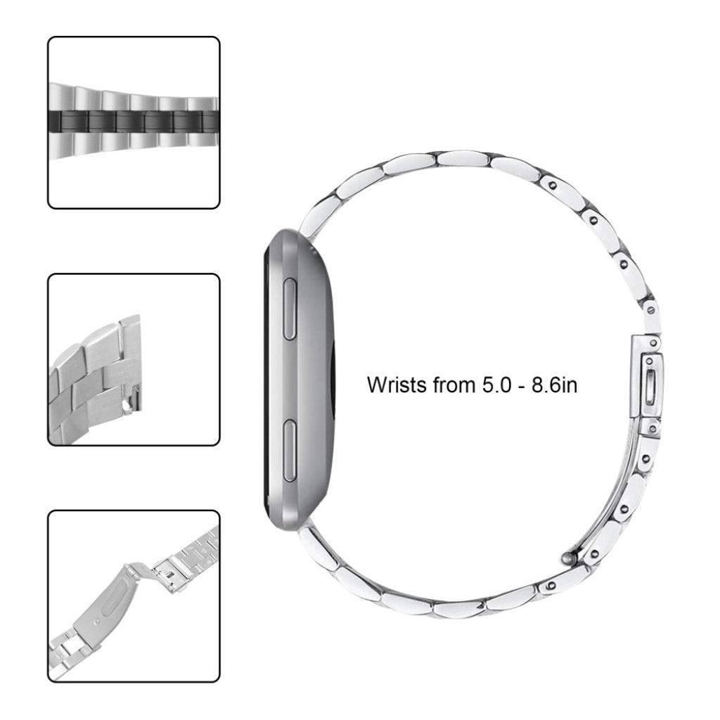 Vildt holdbart Universal Apple Metal Rem - Sort#serie_1