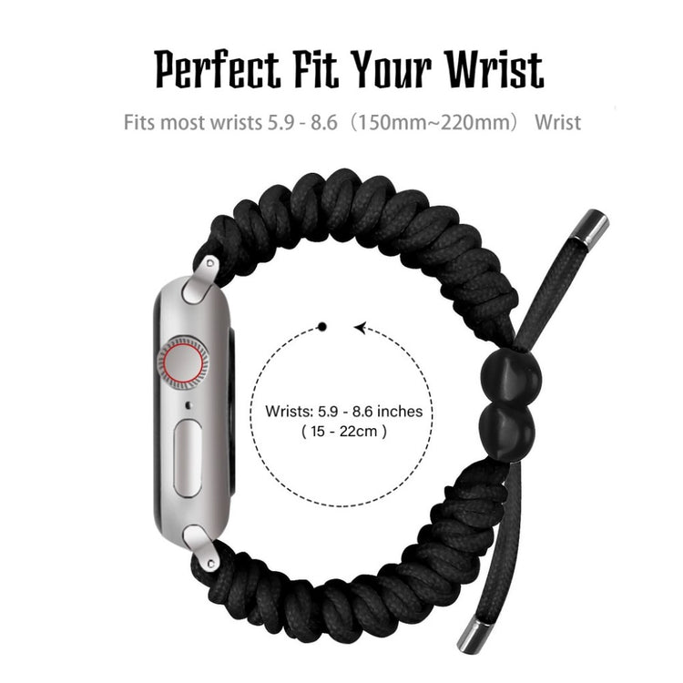 Meget holdbart Universal Apple Nylon Rem - Sort#serie_9