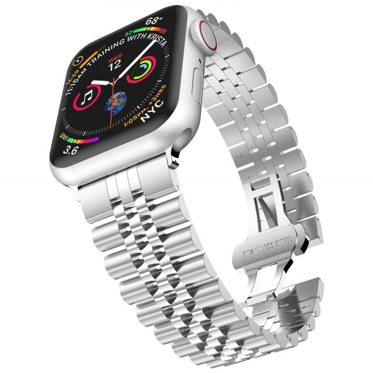 Helt vildt elegant Universal Apple Metal Rem - Sølv#serie_6