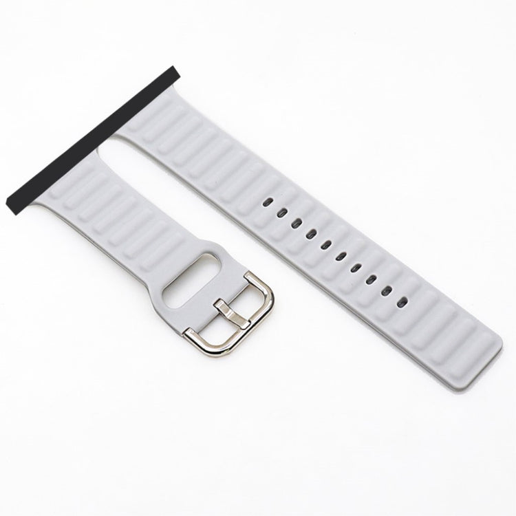 Super kønt Universal Apple Silikone Rem - Hvid#serie_3