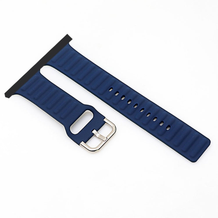 Super kønt Universal Apple Silikone Rem - Blå#serie_4