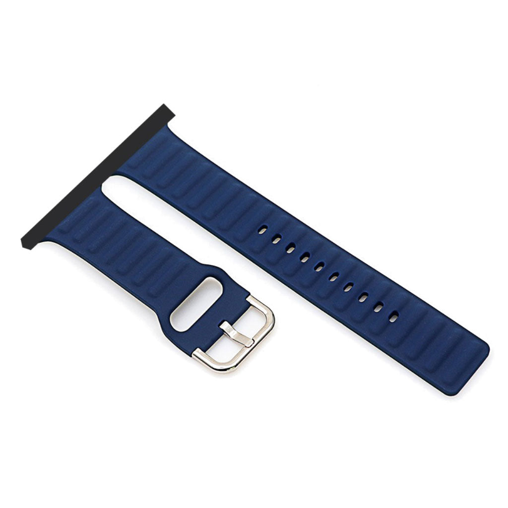 Super kønt Universal Apple Silikone Rem - Blå#serie_4