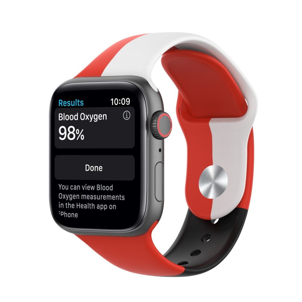 Super smuk Universal Apple Silikone Rem - Størrelse: L - Flerfarvet#serie_3