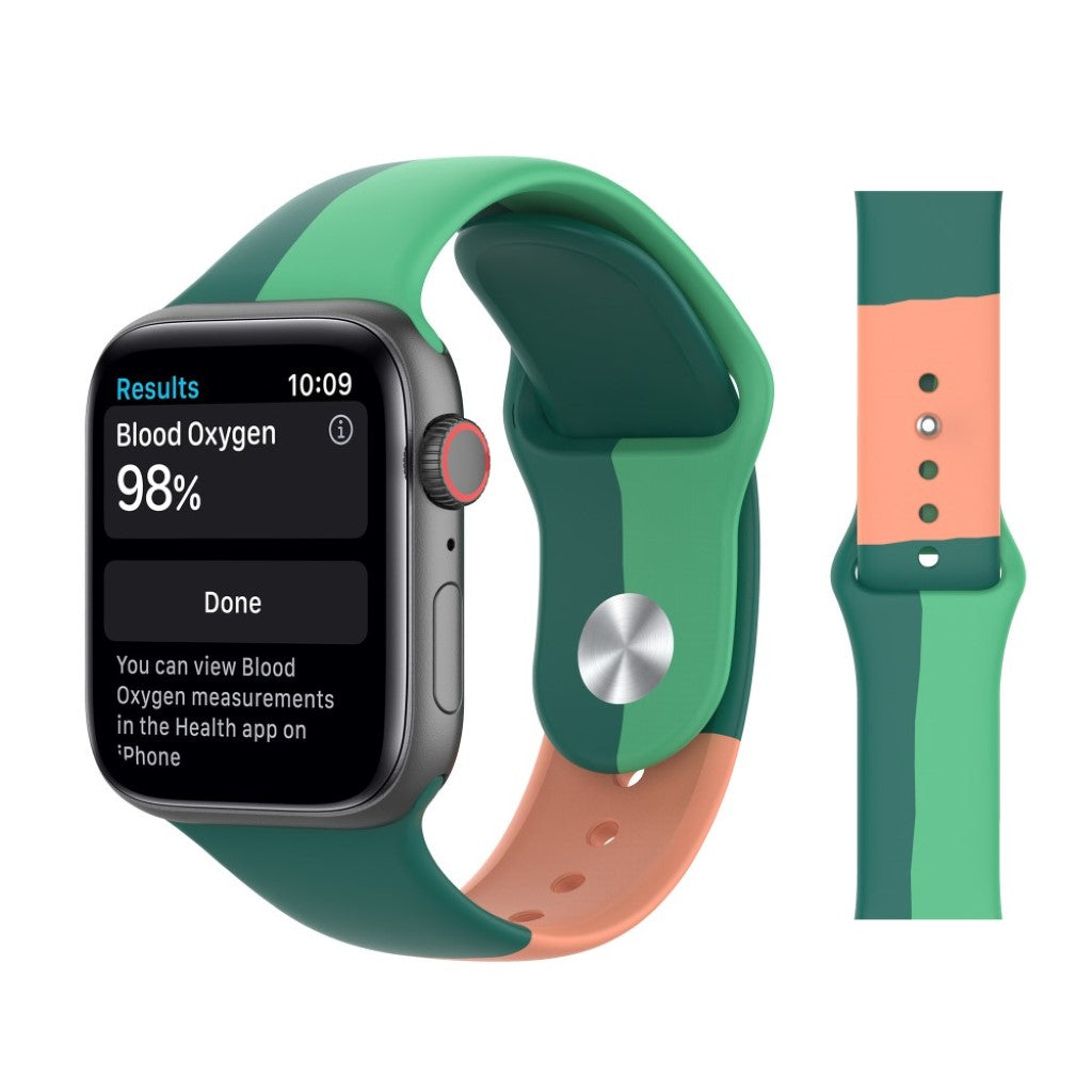 Super smuk Universal Apple Silikone Rem - Størrelse: L - Flerfarvet#serie_5