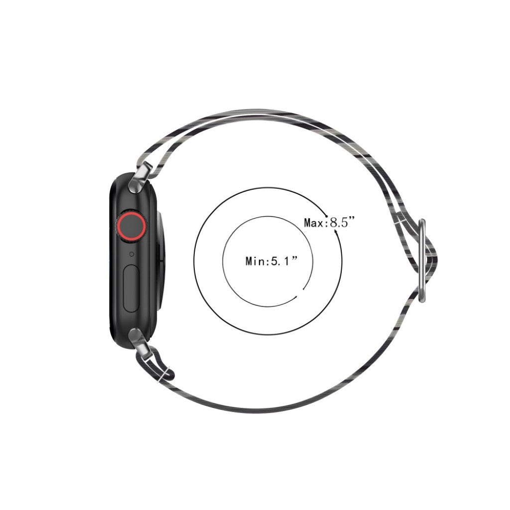 Mega kønt Universal Apple Nylon Rem - Flerfarvet#serie_7