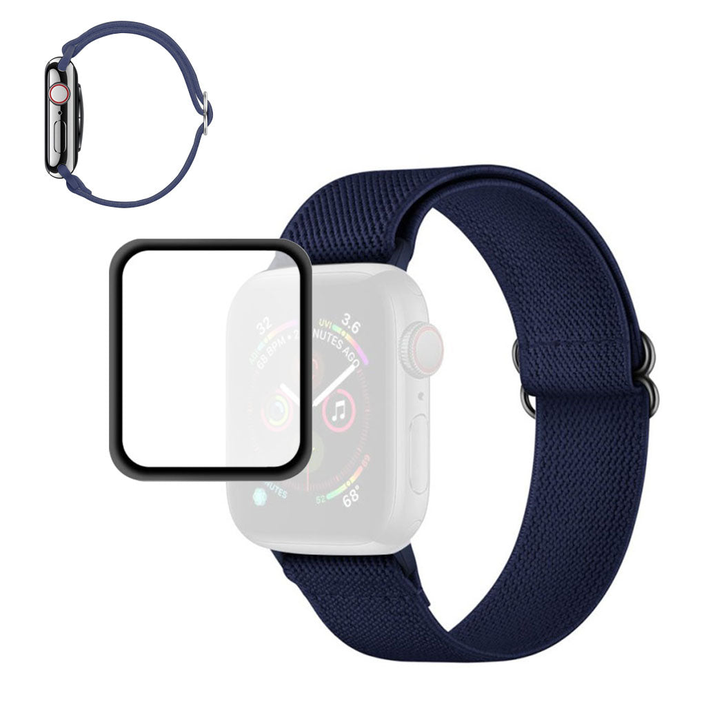 Universal Apple Plastik Rem med Skærmbeskytter - Blå#serie_2