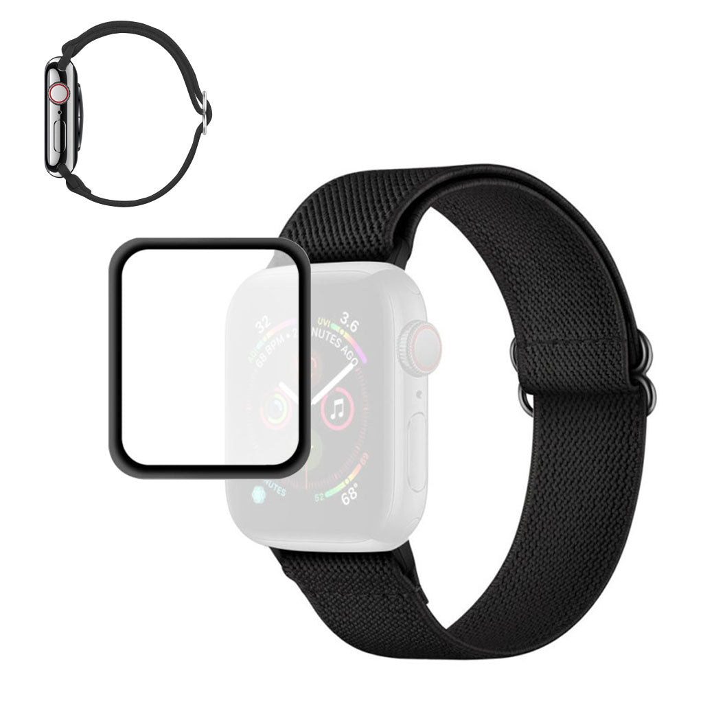 Universal Apple Plastik Rem med Skærmbeskytter - Sort#serie_5
