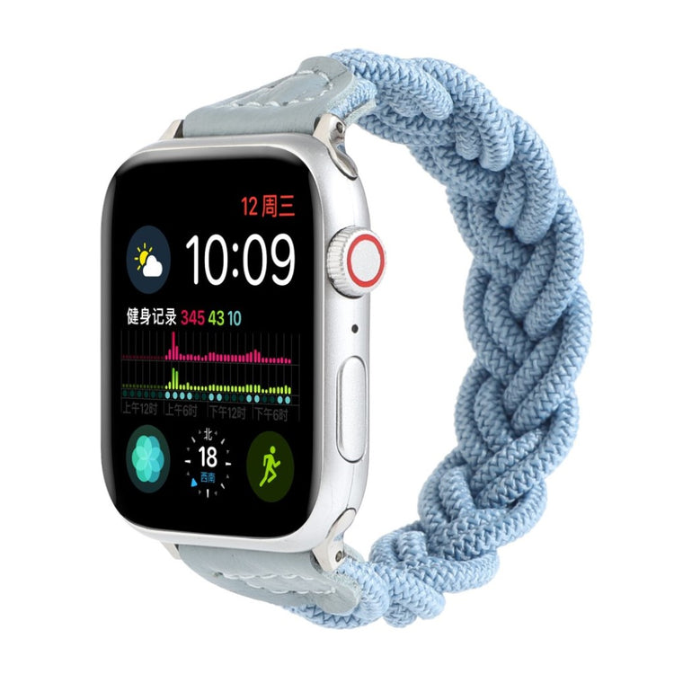 Meget pænt Universal Apple Nylon Rem - Blå#serie_11