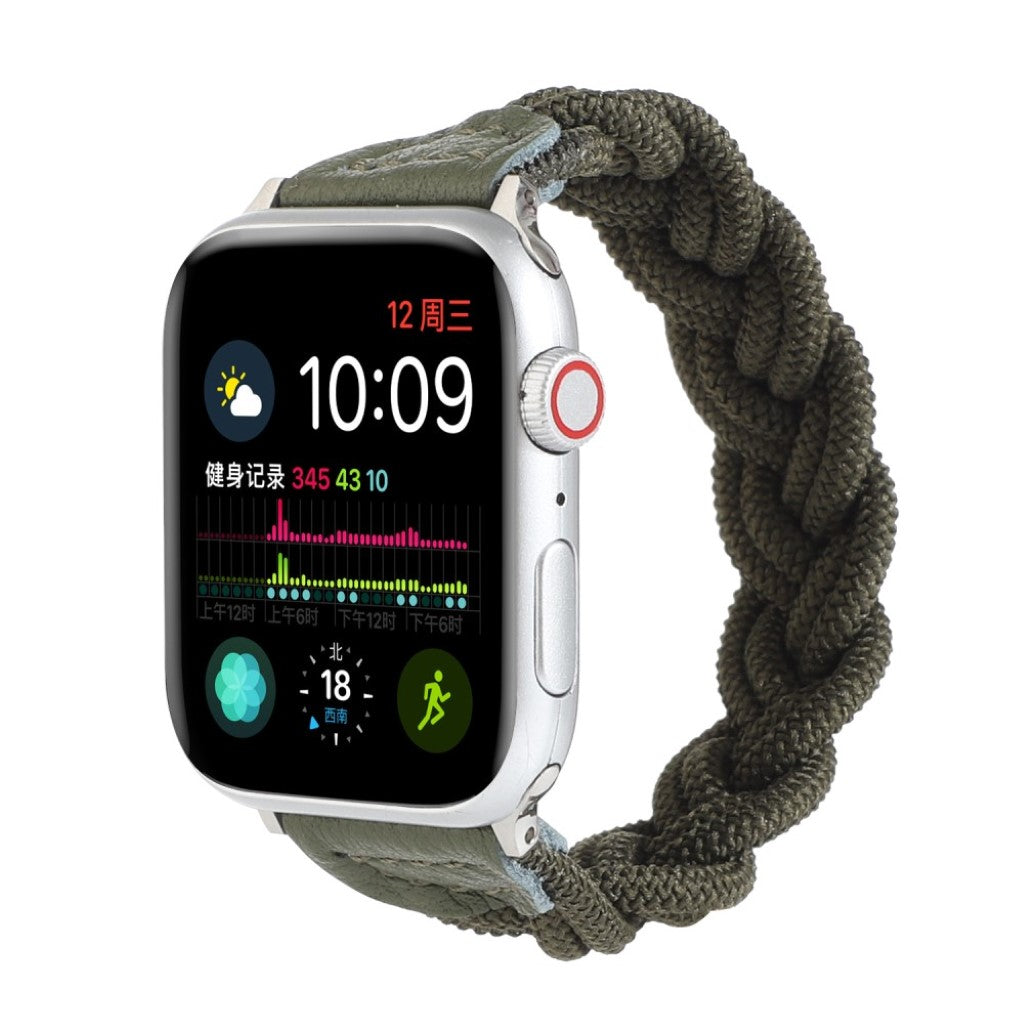 Meget pænt Universal Apple Nylon Rem - Grøn#serie_13