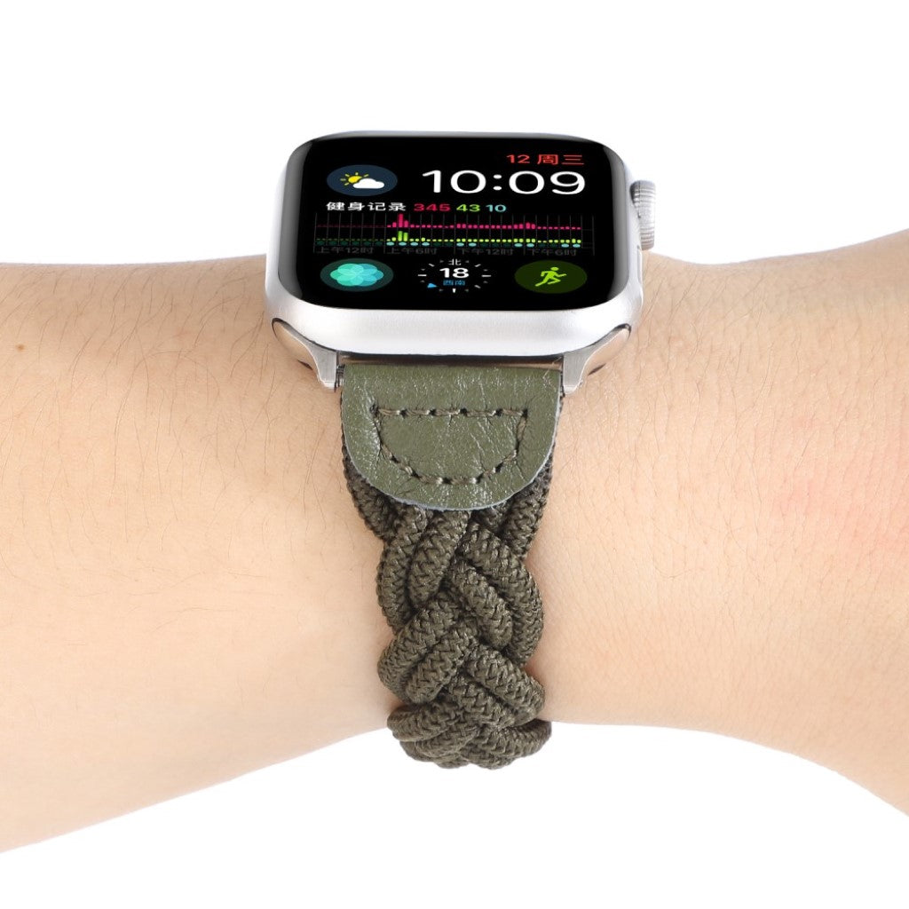 Meget pænt Universal Apple Nylon Rem - Grøn#serie_13