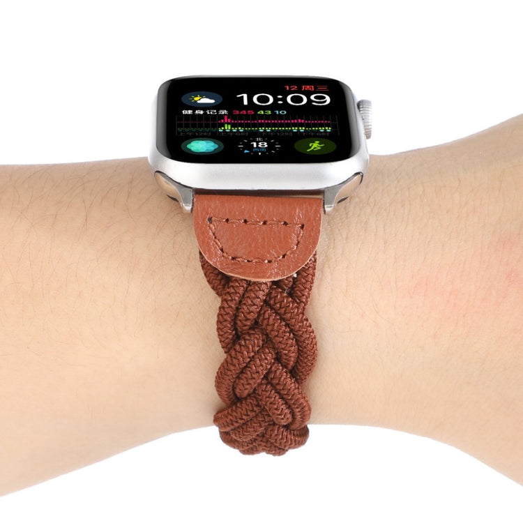 Meget pænt Universal Apple Nylon Rem - Brun#serie_14