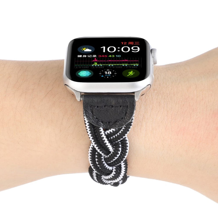 Meget pænt Universal Apple Nylon Rem - Sort#serie_2