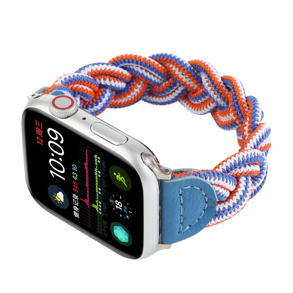 Meget pænt Universal Apple Nylon Rem - Blå#serie_4