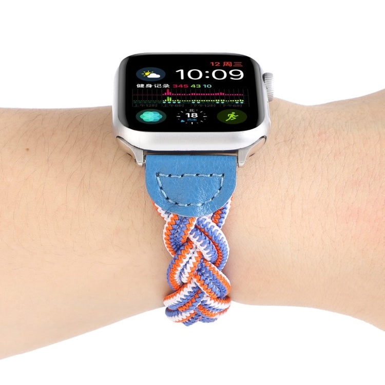 Meget pænt Universal Apple Nylon Rem - Blå#serie_4
