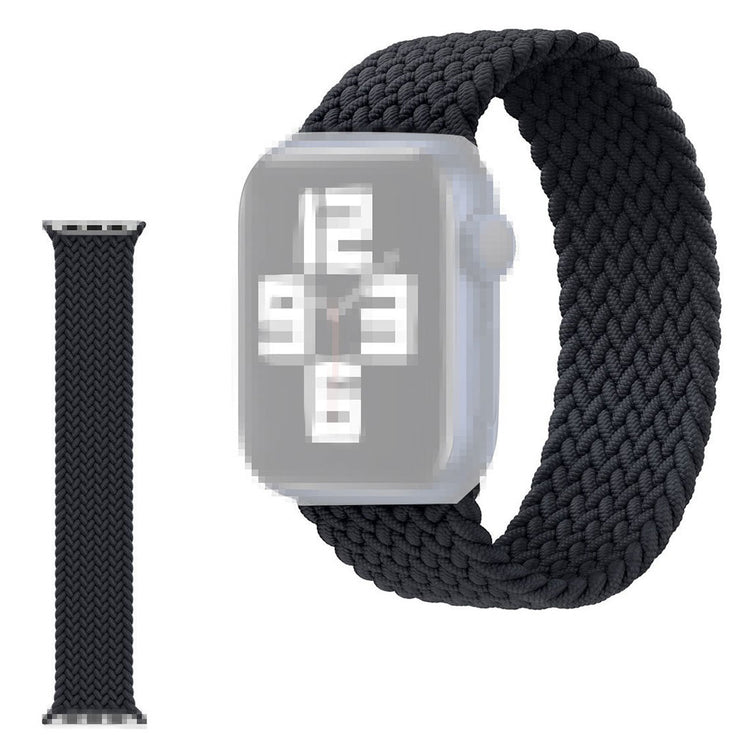Mega elegant Universal Apple Nylon Rem - Størrelse: L - Sort#serie_2