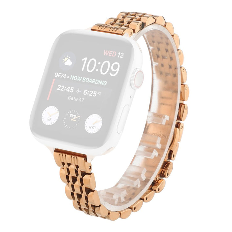 Apple Watch Series 6 / 5 40mm exquisite stainless steel watch band - Rose Gold#serie_1