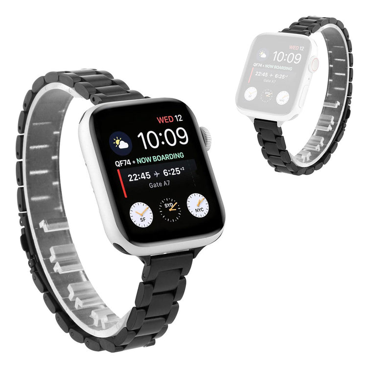Apple Watch Series 6 / 5 40mm quality stainless steel watch band - Black#serie_4