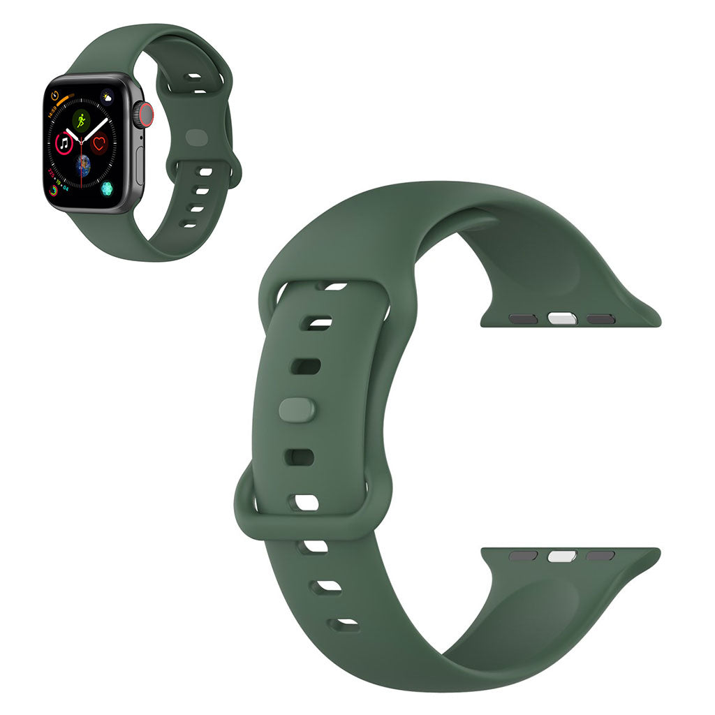 Mega cool Universal Apple Silikone Rem - Størrelse: L - Grøn#serie_2