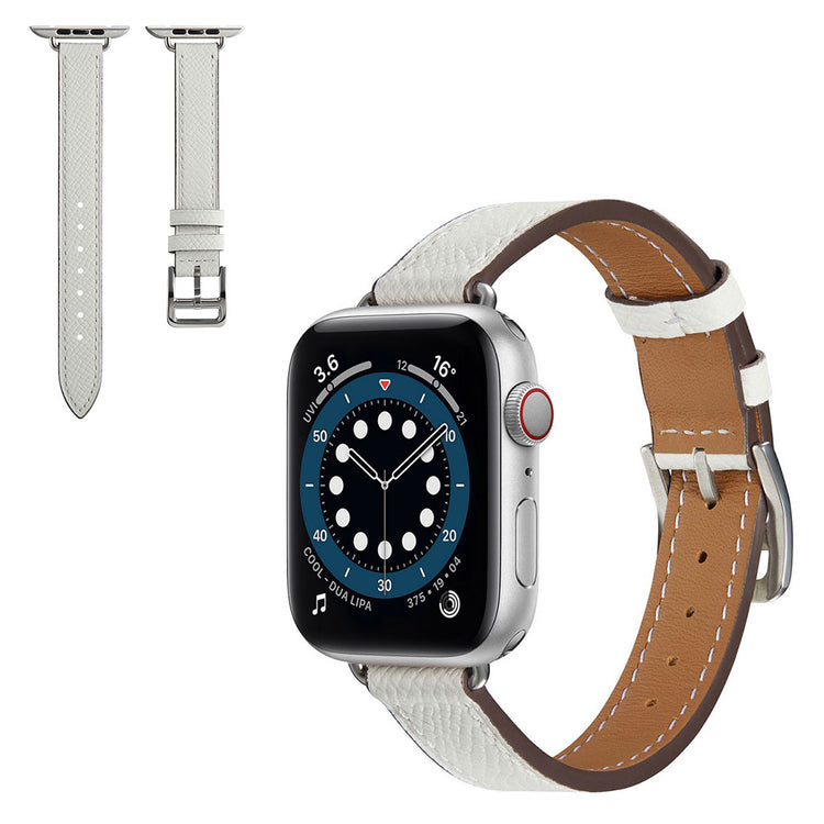 Super kønt Universal Apple Kunstlæder Rem - Hvid#serie_3