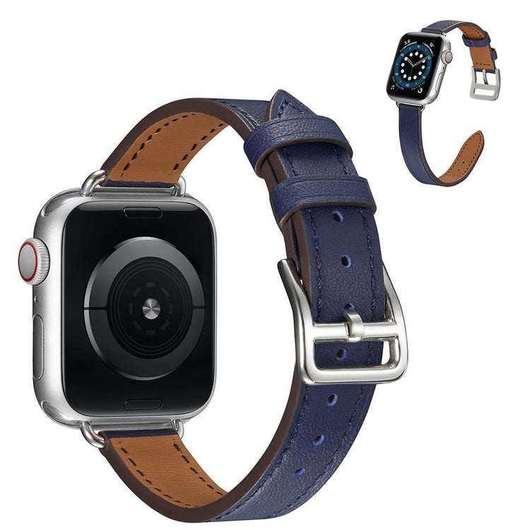 Vildt fed Universal Apple Kunstlæder Rem - Blå#serie_2