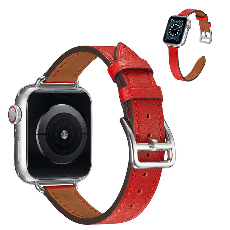 Vildt fed Universal Apple Kunstlæder Rem - Rød#serie_4