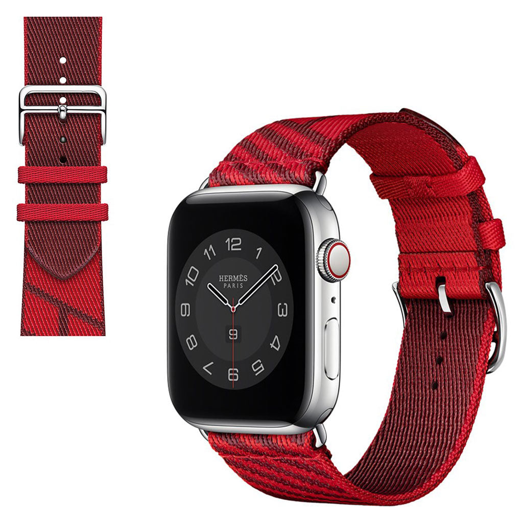 Meget kønt Universal Apple Nylon Rem - Rød#serie_4