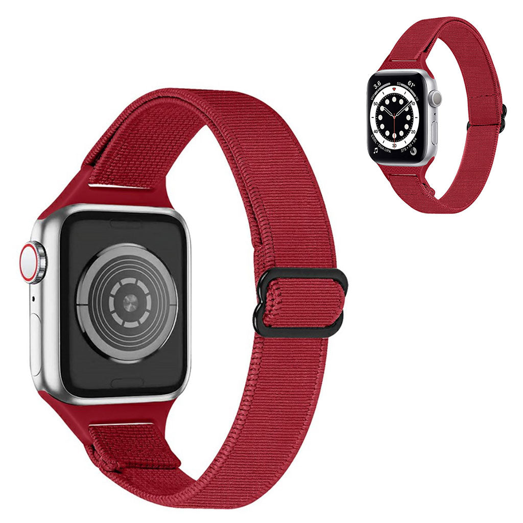 Helt vildt sejt Universal Apple Nylon Rem - Rød#serie_1