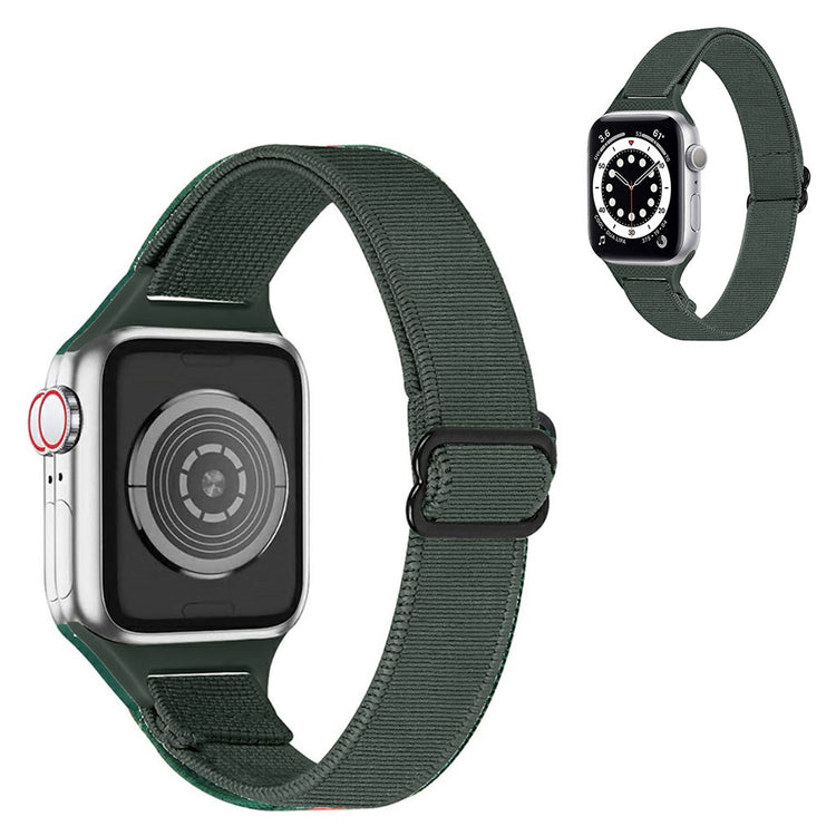 Helt vildt sejt Universal Apple Nylon Rem - Grøn#serie_14