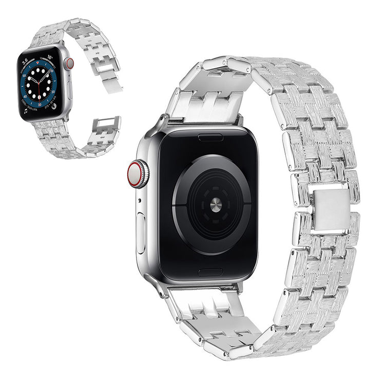 Mega holdbart Universal Apple Metal Rem - Sølv#serie_4