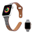 Super elegant Universel Apple PU Leather and Nylon Strap