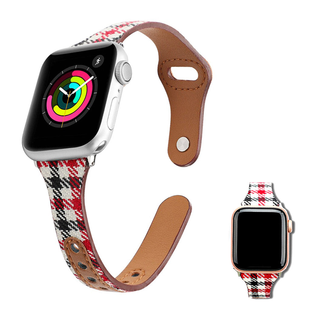 Meget pænt Universal Apple Kunstlæder og Nylon Rem - Flerfarvet#serie_2