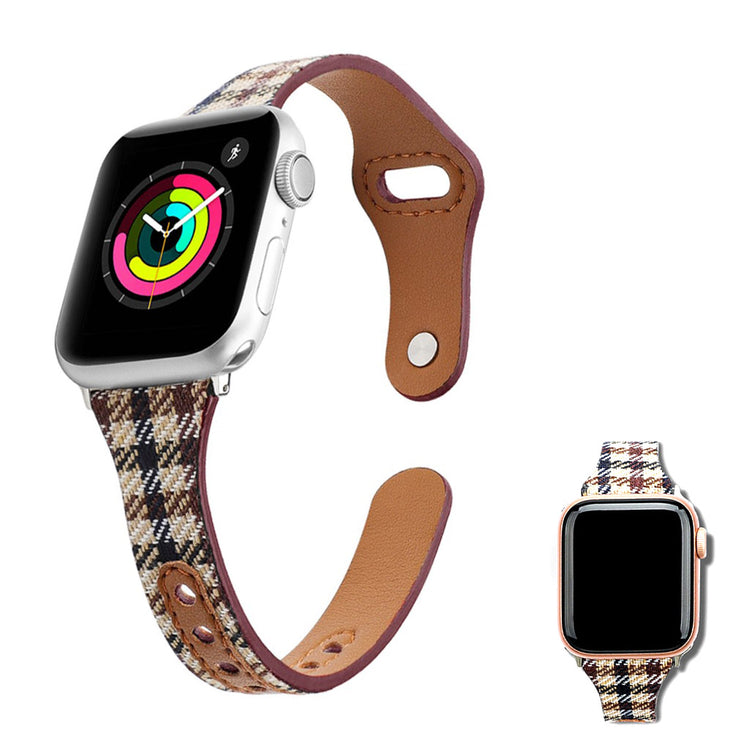 Meget pænt Universal Apple Kunstlæder og Nylon Rem - Gul#serie_4