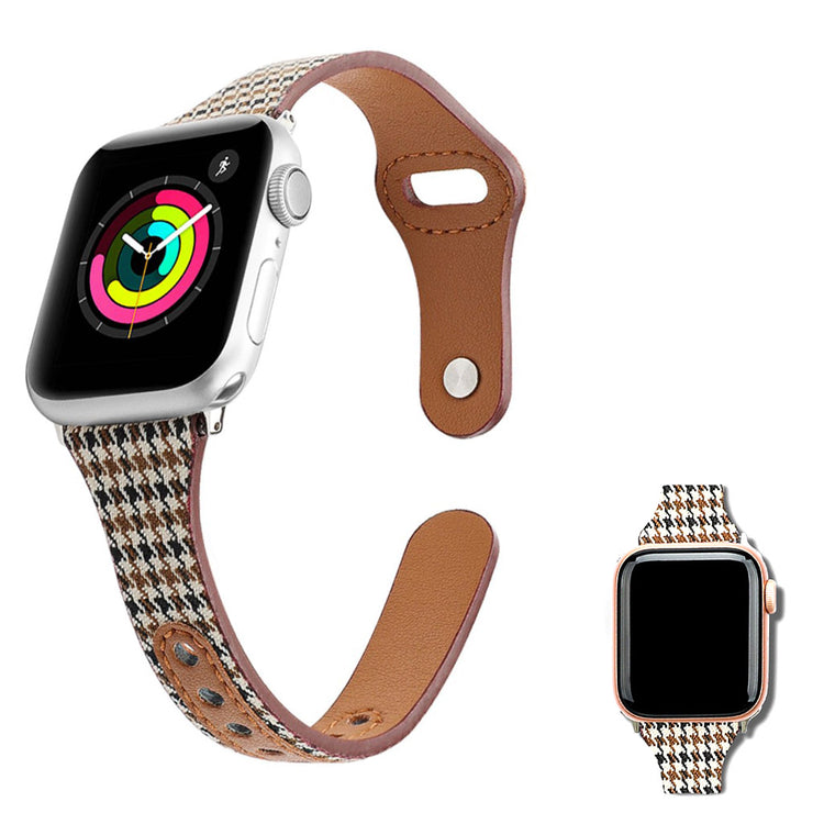 Meget pænt Universal Apple Kunstlæder og Nylon Rem - Gul#serie_5