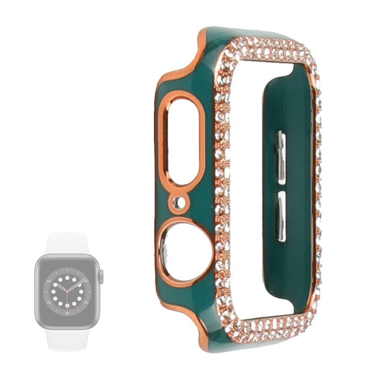 Universal Apple  Plastik og Rhinsten Bumper  - Grøn#serie_11