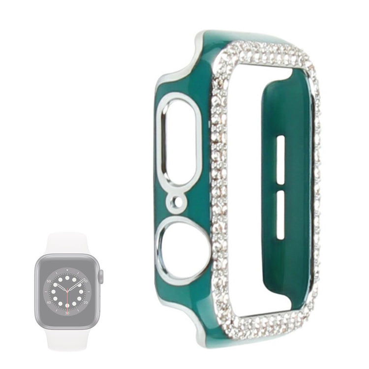 Universal Apple  Plastik og Rhinsten Bumper  - Grøn#serie_12