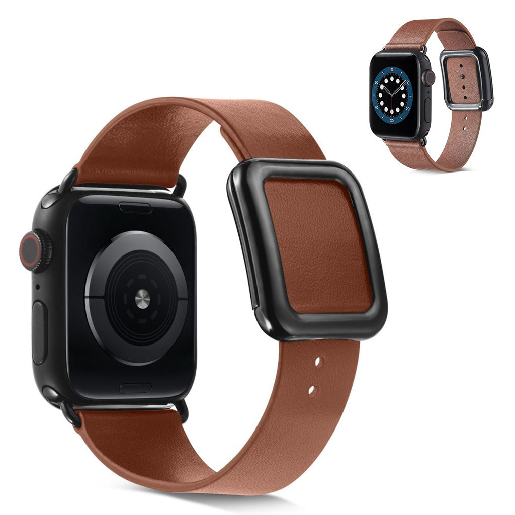 Super godt Universal Apple Kunstlæder Rem - Brun#serie_10