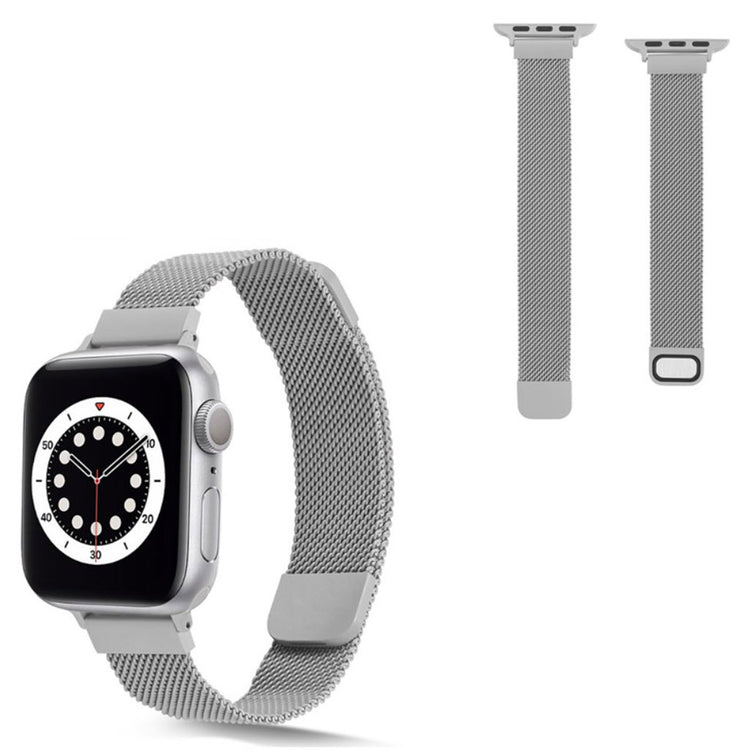 Rigtigt fed Universal Apple Metal Rem - Sølv#serie_10