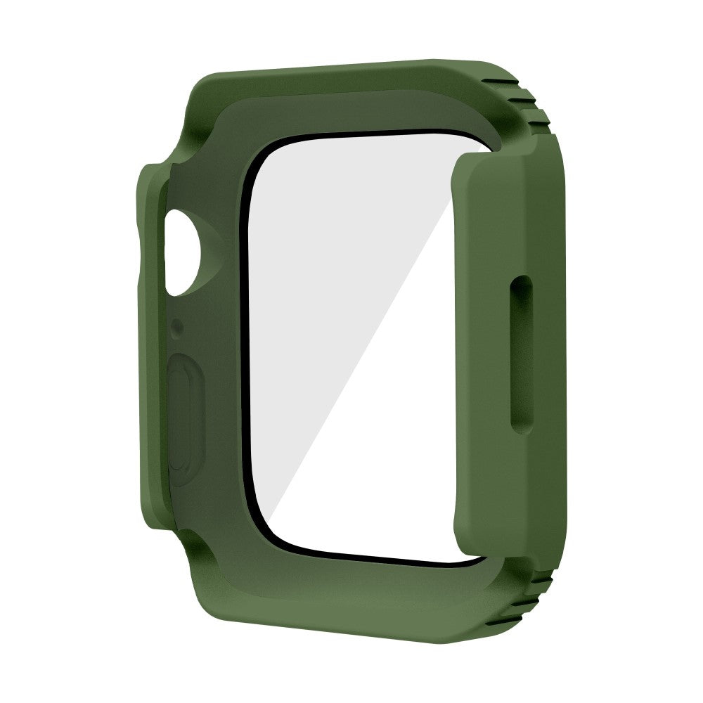 Mega Fed Universal Apple Cover med Skærmbeskytter i Plastik og Hærdet Glas - Grøn#serie_3