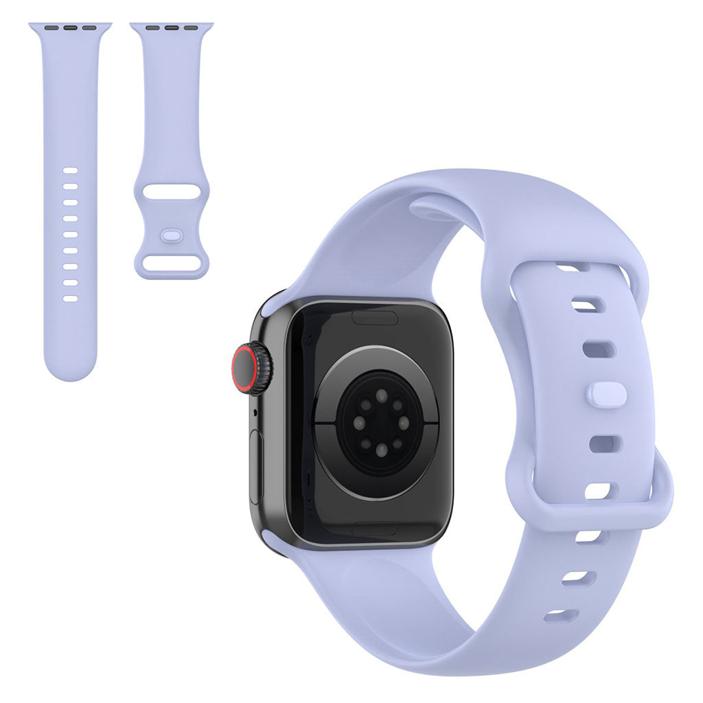 Helt vildt fint Universal Apple Silikone Rem - Størrelse: S - Lilla#serie_11