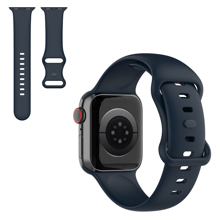 Helt vildt fint Universal Apple Silikone Rem - Størrelse: S - Blå#serie_7