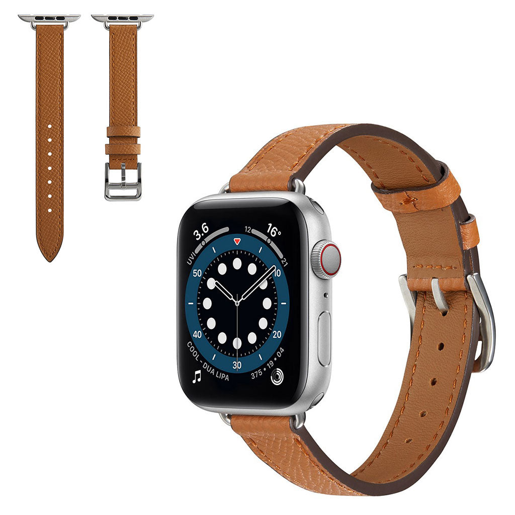 Flot Universal Apple Kunstlæder Rem - Brun#serie_3