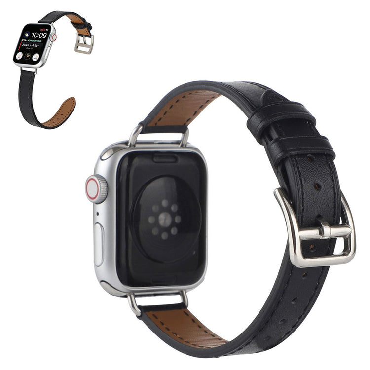 Supercool Universal Apple Ægte læder Rem - Sort#serie_2