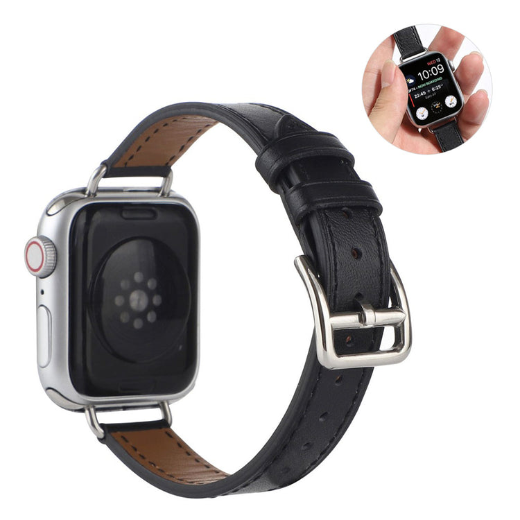 Flot Universal Apple Kunstlæder Rem - Sort#serie_1