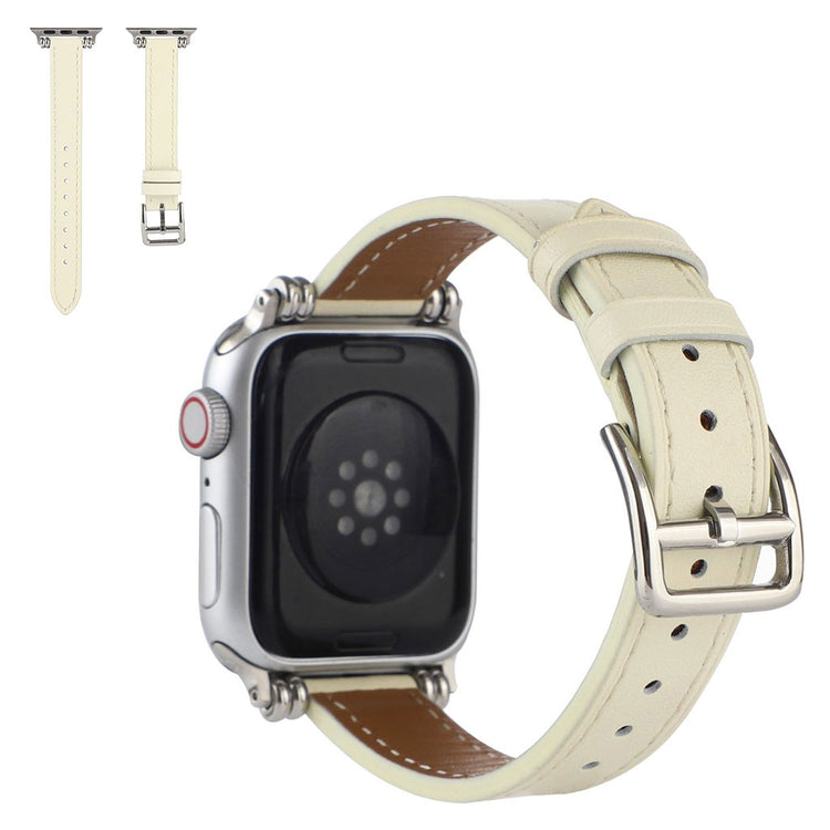 Rigtigt smuk Universal Apple Kunstlæder Rem - Hvid#serie_2