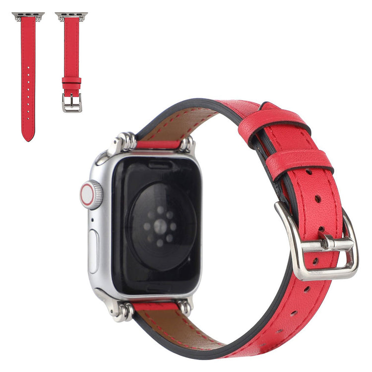 Rigtigt smuk Universal Apple Kunstlæder Rem - Rød#serie_3