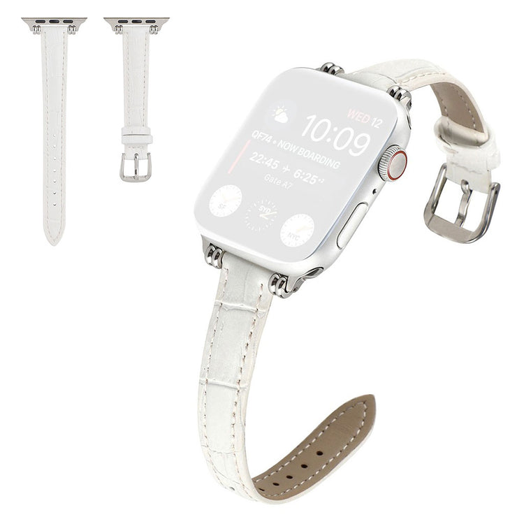 Mega cool Universal Apple Kunstlæder Rem - Hvid#serie_8