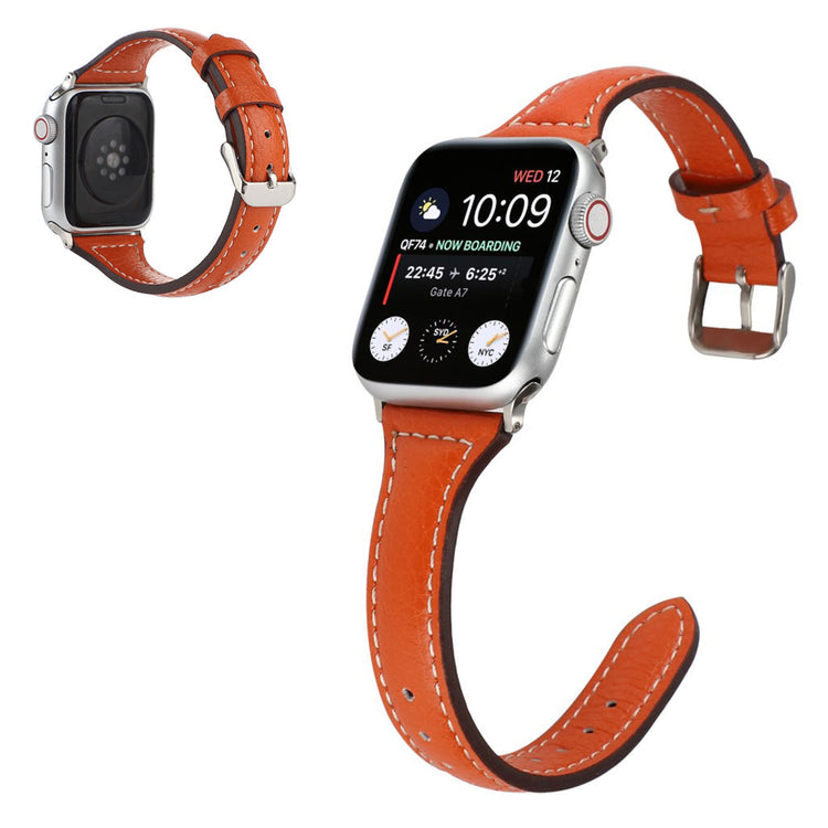 Mega nydelig Universal Apple Kunstlæder Rem - Orange#serie_2